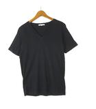 ユナイテッドアローズ UNITED ARROWS 日本製 Tシャツ コットン Vネック 半袖 M 黒 ブラック