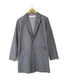 メンズメルローズ MEN'S MELROSE ジャケット カットソー テーラード 長袖 L 3 杢グレー