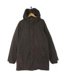 センスオブプレイス バイ アーバンリサーチ Sense of Place by Urban Research ダウンジャケット ハイブリッドダウン フード ジップアップ L ダークブラウン 茶