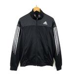 ジャケット トラックジャケット ジャージ ドライ メッシュ 切替 ジップアップ  ロゴ スリーストライプス クライマライト 速乾 吸汗 ストレッチ 長袖 L 黒 ブラック グレー 白 ホワイト スポーツウエア