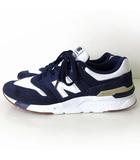 CM997HIQ スニーカー シューズ 28.0cm 紺 ネイビー 白 ホワイト US 10 くつ 靴 美品