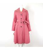 PRIMATTIVO コート トレンチコート シングルトレンチ ナイロン コットン M 38 ペールピンク