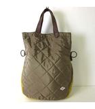 ルートート rootote バッグ トートバッグ キルティング レザーハンドル クレイジーパターン ブラウン ロイヤルブルー マスタード かばん 鞄 カバン