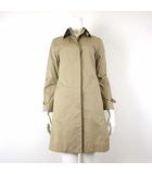 マイケルコース MICHAEL KORS コート ステンカラーコート シングルトレンチ ストレッチ S 4 ベージュ