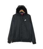 ナイキ NIKE ナイロン ジャケット ヘリテージ ウィンドランナー ウーブン ウインドブレーカー パーカー 727325 WINDRUNNER NSW HE WR JACKET WOVEN 黒 ブラック L 国内正規品 美品