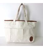 ネストローブ nest Robe バッグ トートバッグ キャンバス 帆布 アイボリー 茶色 ブラウン かばん 鞄 カバン