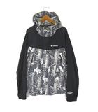 コロンビア Columbia ジャケット リアルツリー マウンテンパーカー PM5483 オムニヒート ロゴ ジップアップ フード M 黒 ブラック グレー ホワイト