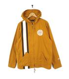 チャンピオン CHAMPION 70s 復刻タグ ジャケット マウンテンパーカー ロゴ 配色ライン ジップアップ フード XL オレンジ系 大きいサイズ