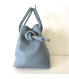 ヴァジック VASIC ボンド BOND ハンドバッグ ショルダーバッグ シュリンクレザー ライトブルー かばん 鞄 カバン