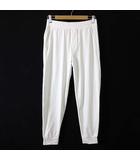 ウルトラ ストレッチ ドライEX ジョガーパンツ エアリズム 速乾 吸汗 S オフホワイト タグ付 美品