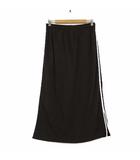 2025SS スカート GGナイロン ミディスカート GG Nylon Midi Skirt 810504 XJG1T ロングスカート サイドジップ M 黒 ブラック 白 ホワイト 国内正規品 美品