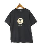 Tシャツ WIC.T モンタベア フェイス くま ロゴ 1114477 ドライ 速乾 半袖 L 黒 ブラック