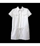 グッチ GUCCI 2024SS ワンピース GGジャカード デニムドレス GG Jacquard Denim Dress 788736 XDC0S コットン 半袖 M 40 白 ホワイト 国内正規品