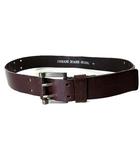 アルマーニ ジーンズ ARMANI JEANS ベルト レザーベルト 本革 レザー ダブルホール 78cm ダークブラウン こげ茶色 イタリア製