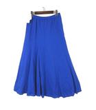 スカート コルトレイク リネン SC マーメイド フレアスカート F ロイヤルブルー 青 タグ付 美品
