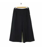 ケイコキシ KEIKO KISHI by nosh PLUS パンツ バギー ワイドパンツ ガウチョ とろみ F 黒 ブラック 美品