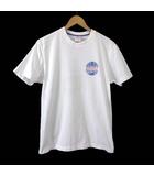 ブルックスブラザーズ BROOKS BROTHERS Tシャツ カットソー クルーネック 半袖 ロゴ プリント S 白 ホワイト 国内正規品