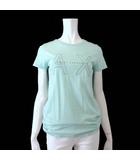 アルマーニエクスチェンジ A/X ARMANI EXCHANGE Tシャツ カットソー 半袖 ロゴ 刺繍 S ミントグリーン 国内正規品