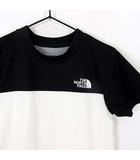ザノースフェイス THE NORTH FACE Tシャツ 半袖 ショートスリーブ エンジニアードクルー S/S Engineered Crew NTJ12316 ロゴプリント 130 黒 ブラック ライトベージュ 国内正規品