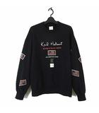 カールヘルム Karl Helmut トレーナー スウエット ロゴ 星条旗 ワッペン 刺繍 M 黒 ブラック