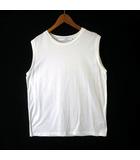 フレームワーク Framework トップス プルオーバー コットン クルーネック ノースリーブ F 白 ホワイト