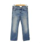 ギャップ GAP デニムパンツ ジーンズ ボーイカット ウォッシュ加工 ストレッチ XL 4 インディゴブルー 大きいサイズ