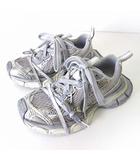 バレンシアガ BALENCIAGA 24SS 3XL SNEAKER スニーカー スリーエックスエル 734731 ダッドスニーカー USED加工 ダーティ加工 24.5cm グレー シルバー 白 37 くつ 靴 シューズ 国内正規品