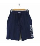 ポロ ラルフローレン POLO RALPH LAUREN ハーフパンツ ショートパンツ ルームウエア 薄手 ロゴ カモフラ プリント L 紺 ネイビー 国内正規品