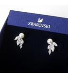 スワロフスキー SWAROVSKI ピアス ルイゾン パール Louison Pearl スタッドピアス 5627346 ホワイト クリア ケース付