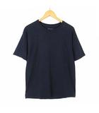 チャンピオン CHAMPION Tシャツ ロゴ 刺繍 コットン クルーネック 半袖 L 紺 ネイビー