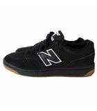 ニューバランス NEW BALANCE ヌメリック NUMERIC SHOES 480 スニーカー NM480SBW スケボー スケートボード シューズ スエード レザー 28.0cm 黒 ブラック 白 ガム US 10 くつ 靴 美品