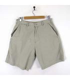 ステューシー STUSSY オールド ステューシー OLD STUSSY 90’S ヴィンテージ 紺タグ ハーフパンツ ショートパンツ USA製 希少 古着 L 34 カーキベージュ レア