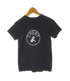 アニエスベー agnes b. スポーツ SPORT Tシャツ カットソー コットン クルーネック 半袖 XS 黒 ブラック 小さいサイズ