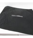 ドルチェ&ガッバーナ ドルガバ DOLCE&GABBANA 保存袋 巾着 黒系 ブラック ロゴ 文字 小物