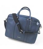 コーチ COACH F59056 バッグ ビジネスバッグ クロスグレイン レザー メトロポリタン トート バッグ ブルー系