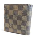 ルイヴィトン LOUIS VUITTON ダミエ ポルト ビエ カルト クレディ モネ 2つ折財布 N61665