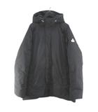 ピレネックス Pyrenex HMSO18 SPARK 69214027-01-06 COVERT コヴェール ダウンジャケット 比翼 XL 黒系 ブラック ロゴ 文字 刺繍 ワッペン ジップアップ 裏地