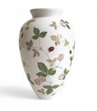 ウェッジウッド WEDGWOOD 陶器 花瓶 フラワーベース 花柄 イングランド製