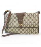 グッチ GUCCI オールドグッチ ショルダーバッグ GGスプリーム クロスボディ 斜めがけ ベージュ  イタリア製