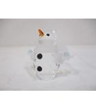 スワロフスキー SWAROVSKI クリスタル スノーマン 雪だるま オブジェ 置物 インテリア クリア