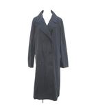 無印良品 良品計画 トレンチコート ロング丈 薄手 撥水 L 紺系 ネイビー 無地 タグ付