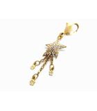 スワロフスキー SWAROVSKI スター フリンジ  チャーム アクセサリー