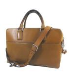 コールハーン COLE HAAN ビジネスバッグ ブリーフケース ハンド ショルダー 2WAY ブラウン 茶系 レザー