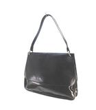 プラダ PRADA B6094 VITELLO LISSATO ショルダーバッグ シルバー金具 ブラック 黒系 レザー イタリア製