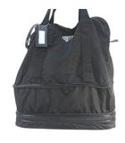 プラダ PRADA キャリーナイロンバック ボストンバッグ トラベル ブラック 黒系 イタリア製