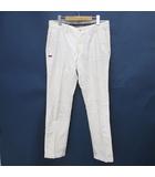 キャロウェイ CALLAWAY ゴルフウェア ロングパンツ スラックス L 白系 ホワイト ストレッチ 無地