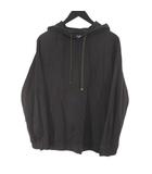 コムサコミューン COMME CA COMMUNE 長袖 カットソー ロンT パーカー M 茶系 ブラウン 日本製 無地