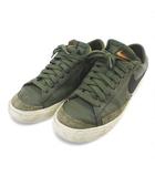 ナイキ NIKE ローカットスニーカー ブレーザー ロー 77 ミディアム オリーブ/オレンジ トランス DC4769-201 23.0㎝