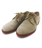 ハッシュパピー Hush Puppies カジュアルシューズ レースアップシューズ 25.5cm 3E ベージュ スエード 日本製