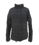 ユニクロ UNIQLO ウルトラ ライト ダウン ジャケット S 黒系 ブラック 無地 ジップアップ 裏地